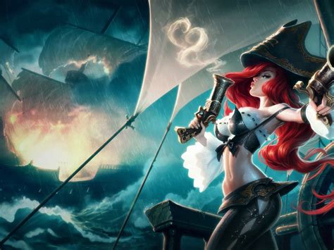 Miss Fortune League Of Legends Wallpaper Miss Fortune Desktop Wallpaper