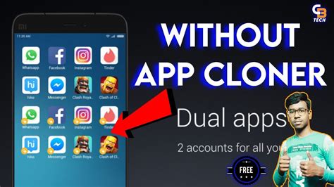 clone  app  app cloner   create dual apps  android  device multiple apps