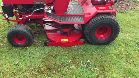 westwood  lawn tractor youtube