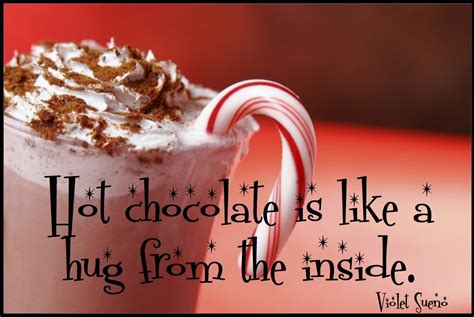 christmas hot chocolate quotes sayings quotesgram