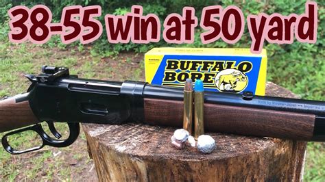 38 55 Buffalo Bore Bullets At 50 Yard From A 1894