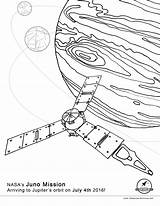 Coloring Pages Space Juno Shuttle Printable Drawing Missions Mission Smirnova Ekaterina Color Miss Nasa Iss Station Friends International Direction Esa sketch template