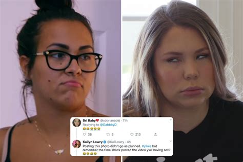 teen mom s kailyn lowry slams briana dejesus for laughing