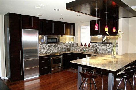 spacious contemporary kitchens interior design inspirations