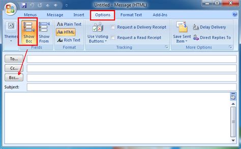 turn  bcc  outlook prosoxicom