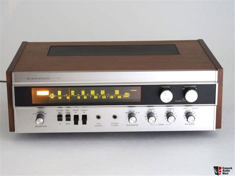 sherwood   vintage stereo receiver photo  canuck audio mart