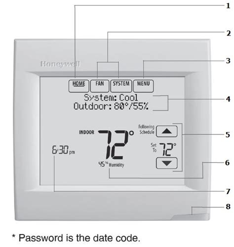 honeywell home thermostat rthb wiring diagram wiring digital  schematic