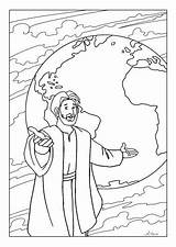 Coloring Pages Paul Saul Preaching Commission Great Becomes Peter Pentecost Color Printable Childrens Children 564x Cache Getcolorings Getdrawings Around Template sketch template