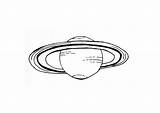 Planeta Planeet Kleurplaat Pianeta Malvorlage Saturno Saturn Kleurplaten Qdb Herunterladen Educolor sketch template