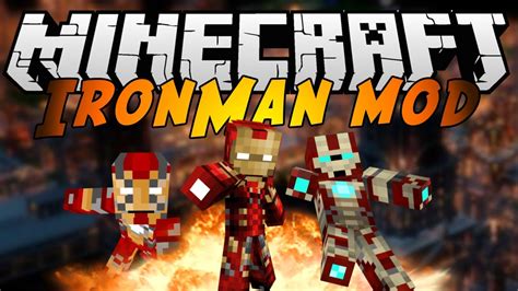 Minecraft Mod Ironman Mod 1 7 2 Super Hero In Minecraft