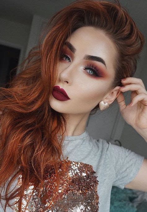 Stunning Wish I Could Do Make Up This Good Red Hair Makeup Ginger