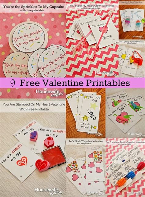 valentine printables housewife eclectic