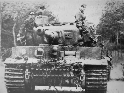 german tiger  ausf  number    schwere ss panzer abteilung