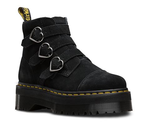 lazy oaf buckle boot womens boots official dr martens store uk buckle boots black