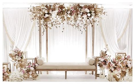 pin  wedding decor wedding stage decorations simple outdoor jul