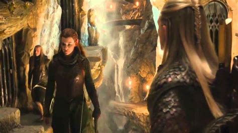 The Costume Of Tauriel Evangeline Lilly In The Hobbit