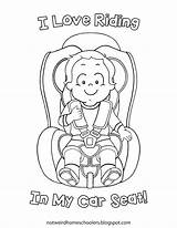 Seat Car Coloring Pages sketch template