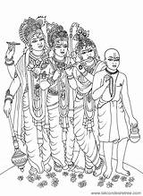 Chaitanya Mahaprabhu Chintan Bhikaji Das Bhagavat Unknown Posted Line sketch template