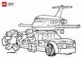Coloring Pages Lego Airport City Service Police Vip Printable Kids Truck Popular Cartoon Sheets Choose Board sketch template