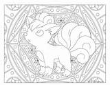 Vulpix Coloring Pokemon Pages Adult Windingpathsart Da Printable Mandala Colorare Cute Disegni Pokémon Color Getcolorings Visit Choose Board Popular Salvato sketch template