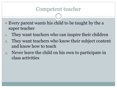 competent educator powerpoint    id