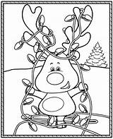 Clumsy Raindeer Reindeer Topcoloringpages sketch template