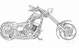 Harley Davidson Coloring Pages Motorcycle Rider Ghost Printable Chopper Motorcycles Drawing Logo Color Preschoolers Moto Dessin Bike Imprimer Adult Print sketch template