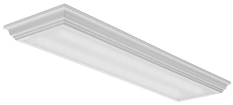 lithonia lighting led cambridge fmfl linear  profile flush mount fixture walmartcom