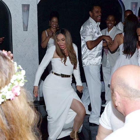 blue ivy steals the show at her grandma tina knowles wedding
