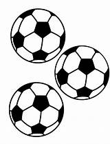 Soccer Ball Coloring Balls Pages Printable Sports Drawing Football Small Clip Print Printables Kids Clipart Color Kreations Kandy Insert Plate sketch template