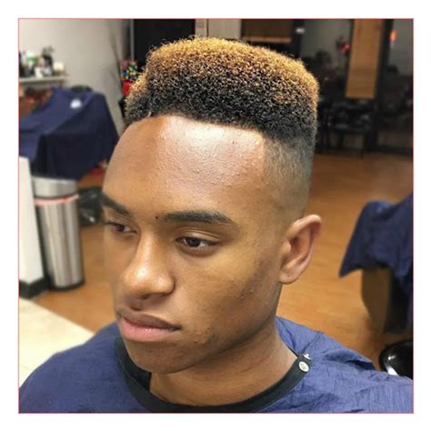 Collection Of Painted Hairlines Black Men 80 Trendy