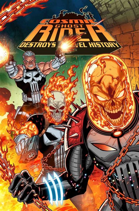 comic book preview cosmic ghost rider destroys marvel history