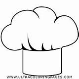 Chef Hat Coloring Vector Chefs Pages Toad Hole Freeiconspng Transparent sketch template