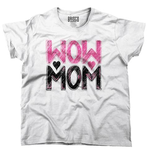 mother s day t shirt wow mom cute funny humor t ideas cool ladies t