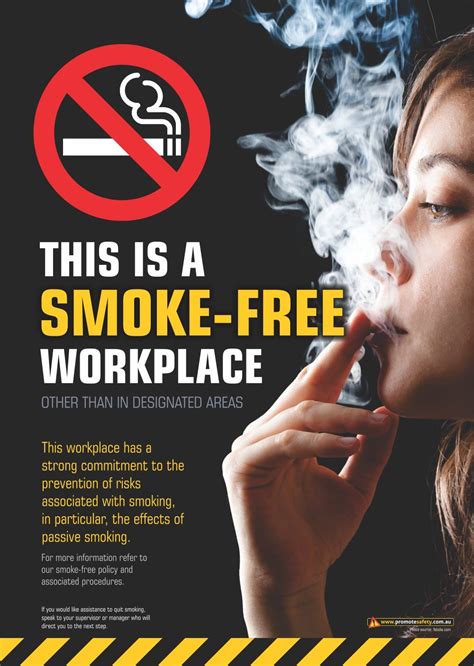 Workplace Health And Safety Poster Aimed At Keeping Workplaces Free Of