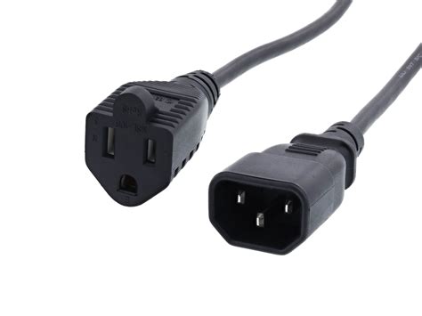 ft power cord monitor adapter computer cable store