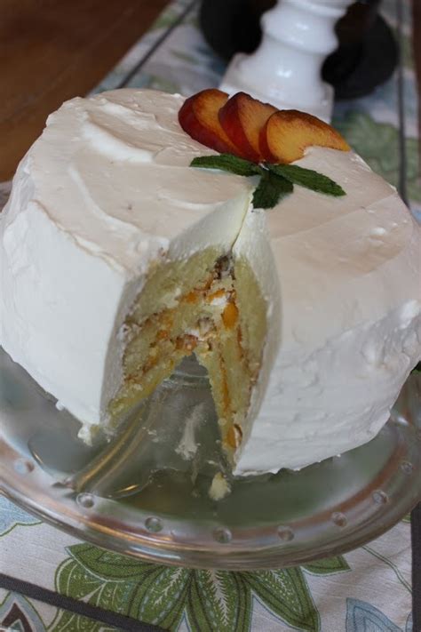 Front Range Fork And Cork Peaches And Cream Prosecco Cake