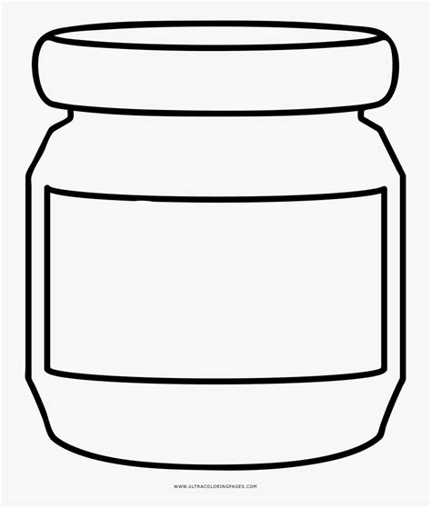 empty jar coloring page ultra coloring pages honey jar coloring page