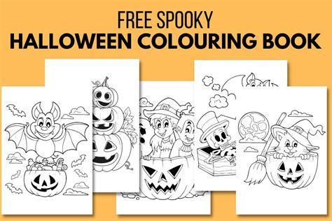 printable halloween colouring pages  kids  mummy bubble