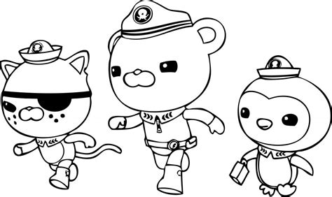 octonauts coloring pages  educative printable
