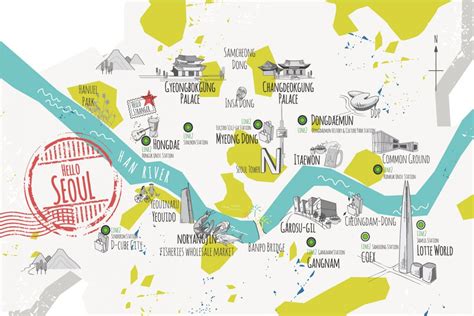 Seoul Tour Map