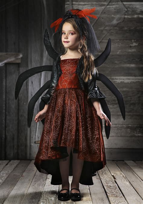 girl s spooky widow dress costume