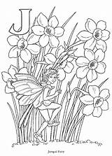 Coloring Pages Fairy Flower Book Popular Gif sketch template