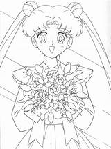 Moon Sailor Coloring Book sketch template