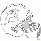 Panthers Carolina Ausmalbilder Helm Ausmalbild Casco Supercoloring Helmets Ingrahamrobotics Vorlage sketch template