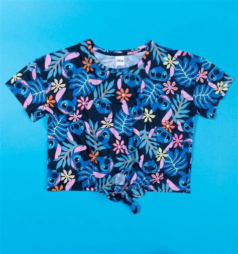 Women S Lilo And Stitch All Over Print Palm Trees Hawaiian