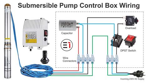 wire submersible  pump wiring diagram printable form templates  letter