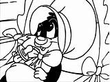 Baby Coloring Bros Warner Looney Tunes Pacifier Pages Cat Getcolorings Getdrawings Wecoloringpage sketch template