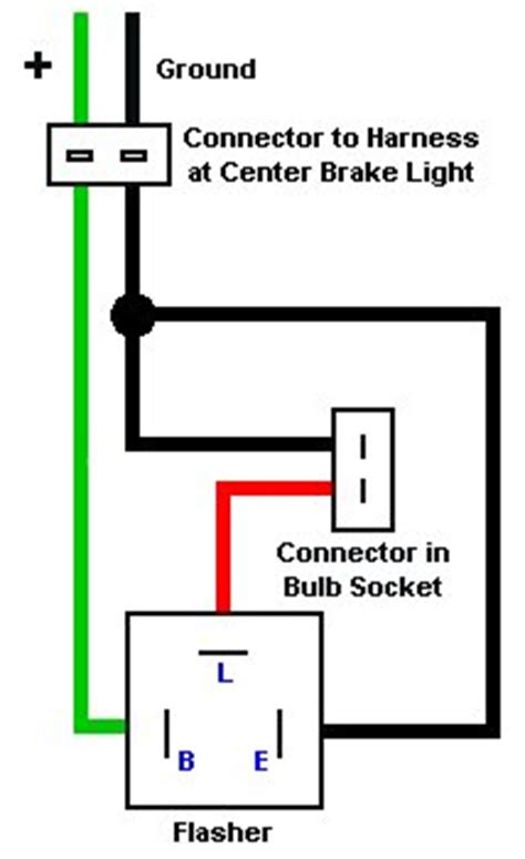 electronic flasher unit wiring diagram wiring diagram