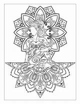 Mandalas Issuu Coloriages sketch template